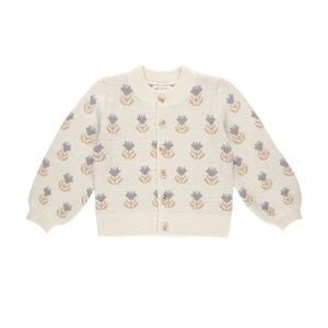 Rylee + Cru Cheyenne Cardigan | Flora | 4-5Y